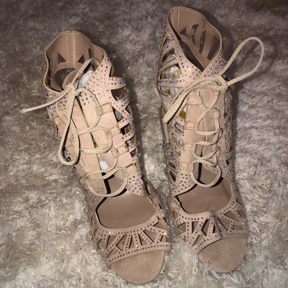 Betsy Johnson bling sandal